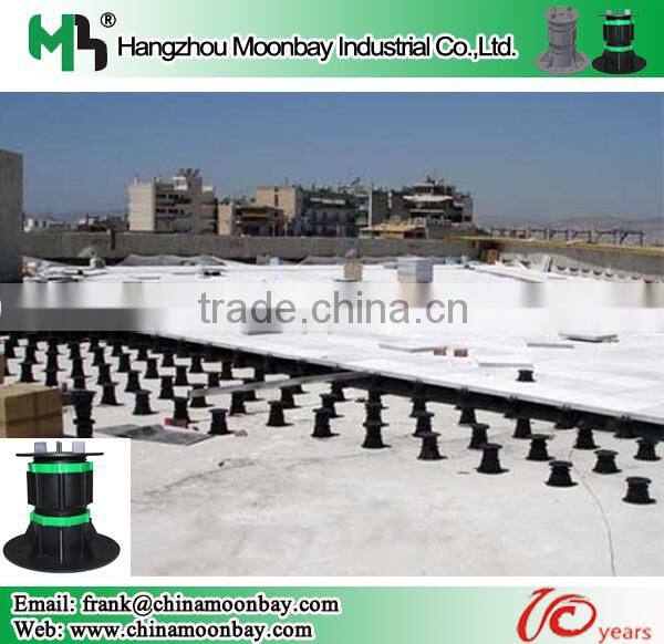 plastic pedestal---support system for decking