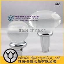 pumpkin style clear special furniture glass knob