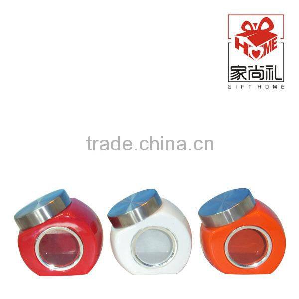 ceramic spice jar candy jar