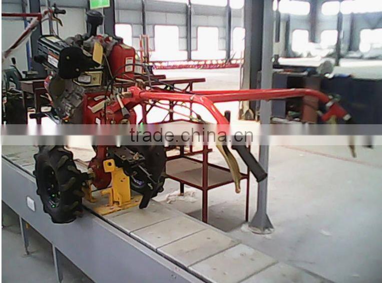 7HP Diesel petro scarifier with ridger hoe plough