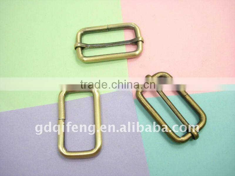 fashion accessories anti brass metal adjust belt buckle without pin for women bags 48*29mm