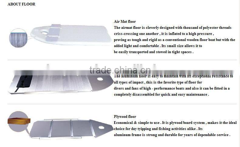 Factory direct inflatable fishing boat inflatable boat for sale