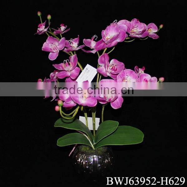 Cheap Wholesale Artificial Torch Orchid Bonsai