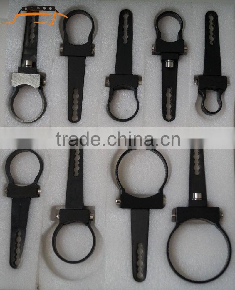 Round Roll Cage 1.75inch 44mm Mount Bracket Clamps Fit Bullbar Rigid Light Bar