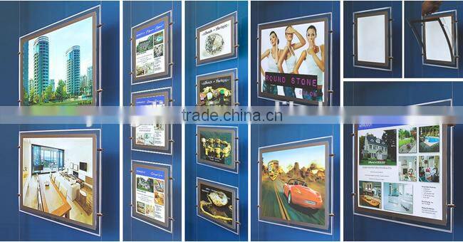 Cable Real Estate Transparent Window Sign Flexible Oled Display