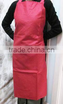 polycotton plain apron with pocket