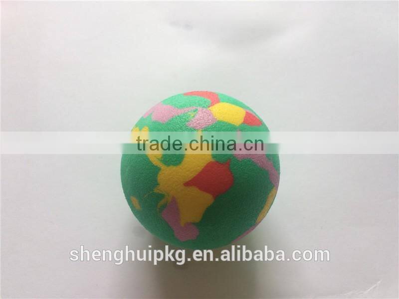 Mixed color eva foam toy ball gun eva foam ball eva foam bouncy ball