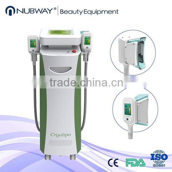 Portable Weight loss equipment slimming cryo fat freezing cryolipolysis machine for home use with 5 treatment handles