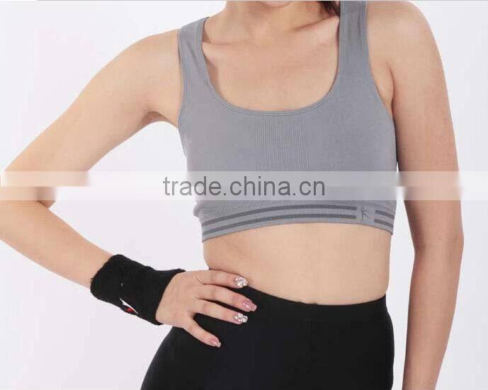 New Hot Sexy Girls Seamless Sports Bra Yoga Fitness Padded Stretch Seamless Gym Tank Top Bra
