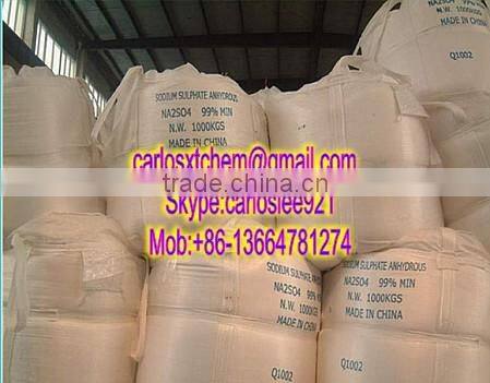 Industrial Grade Sodium Sulphate Anhydrous 99% for Textile Use