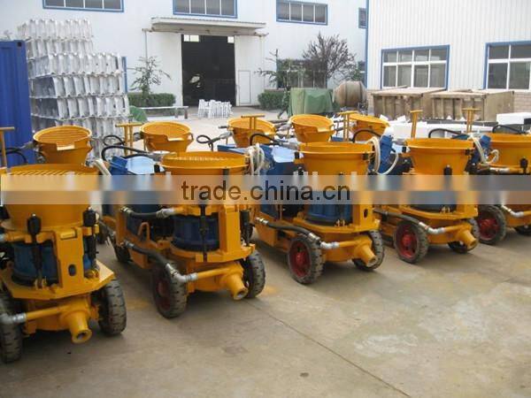 High efficiency gunite shotcrete machine/dry mix shotcrete machine/wet mix shotcrete machine