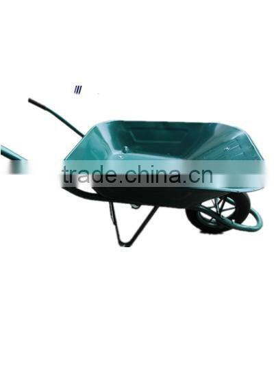 wheel barrow WB6400 for building implement ,High quality green color wheel barrow 130kg for sale