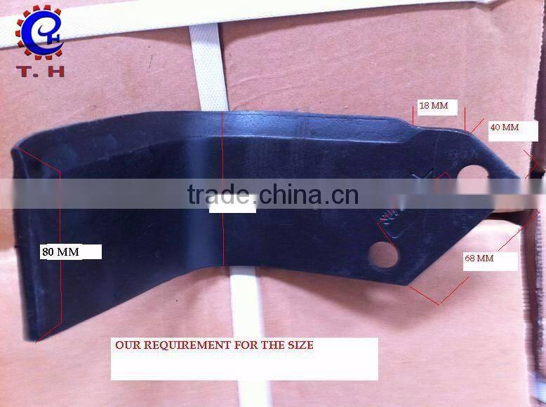 The latest price rotavator tiller blade from China