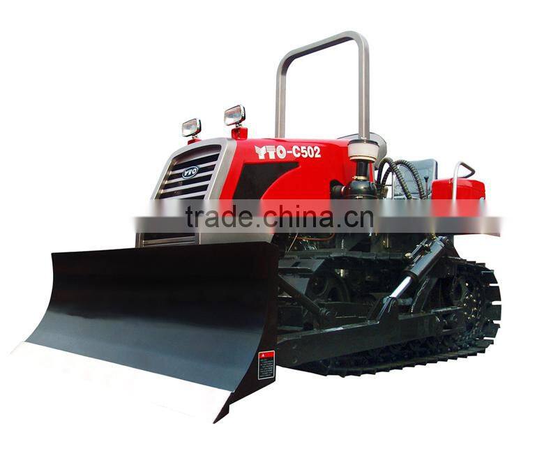 YTO-C502 50hp mini farm crawler tractor brands for sale in india