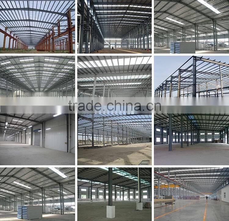 Industrial steel construction factory building design