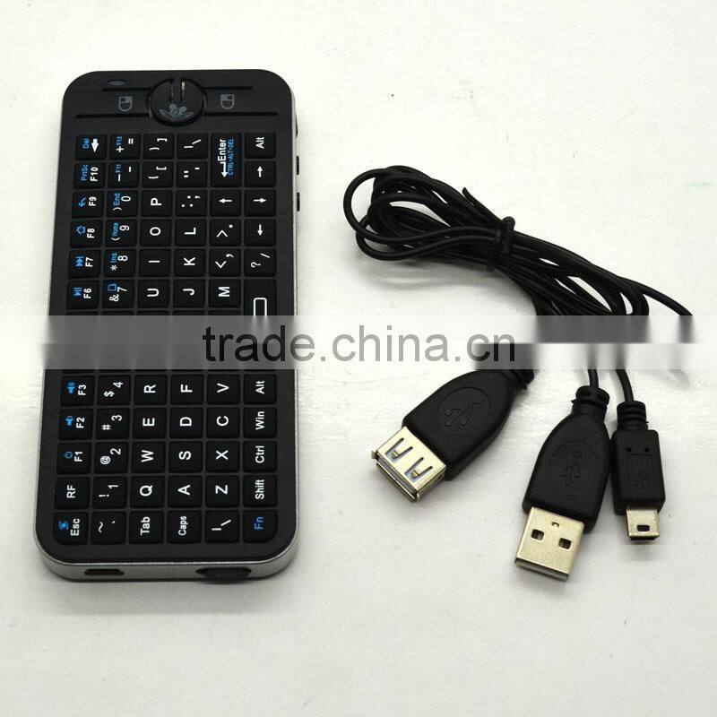 Distributor 2.4G wireless air mouse keyboard for HTPC, Tablet PC