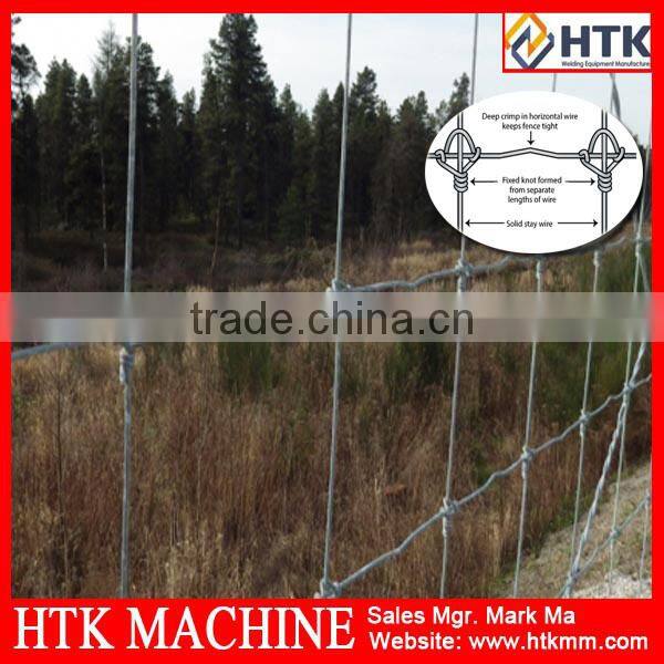 China Manufacturer Automatic Fixed Knot Security Fence Making Machine