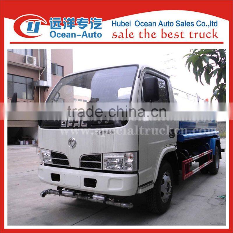 Dongfeng dlk 6000L water storage tank truck