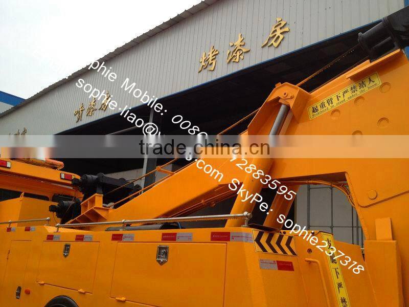 heavy duty rotator wrecker towing truck, 60 ton rotator tow truck