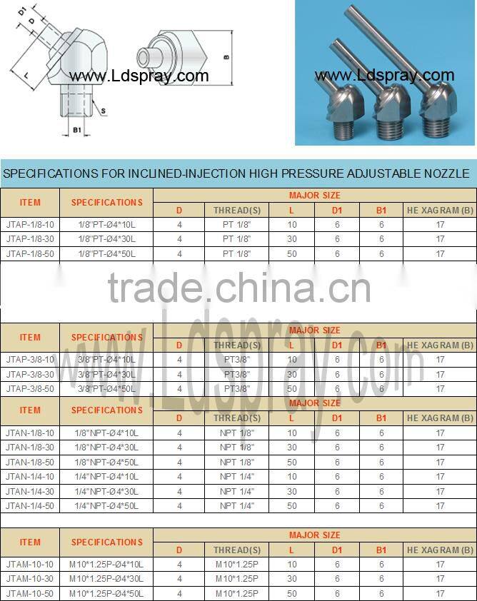 Universal coolant nozzle for CNC lathe tool tower spray Water cooling