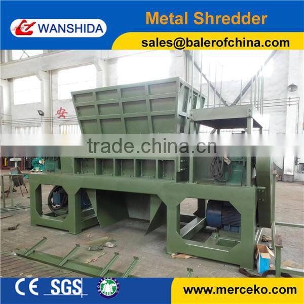 Q43P-2000A strong power Scrap shredder production line to shredder car bodies