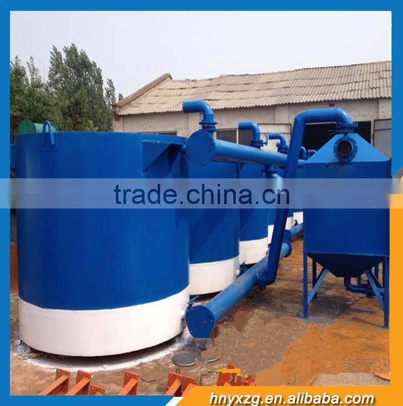 Enviromental waste recycling machine for palm wood biomass carbon briquette stove