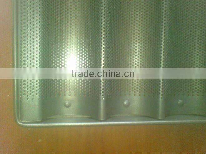 Food Baking of French Baguette tray