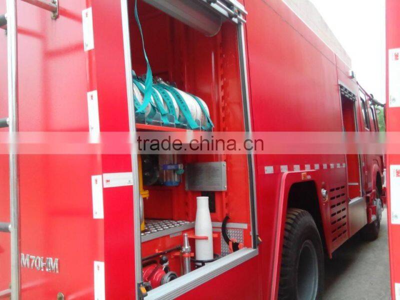 CNHTC HOWO 4X4 water tank howo fire truck China factory