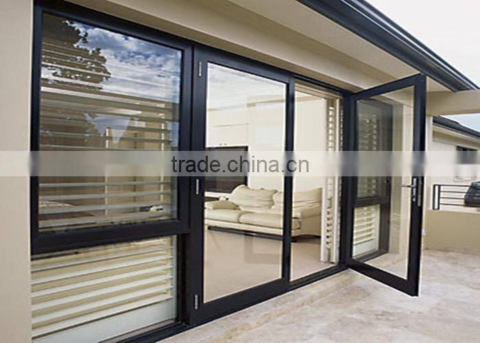 building modern aluminum profile asian exterior doors