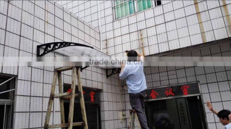 colorful Polycarbonate H connecter/U edge/snap cap