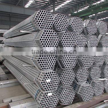 ERW 165mm round hollow section pre galvanized pipe