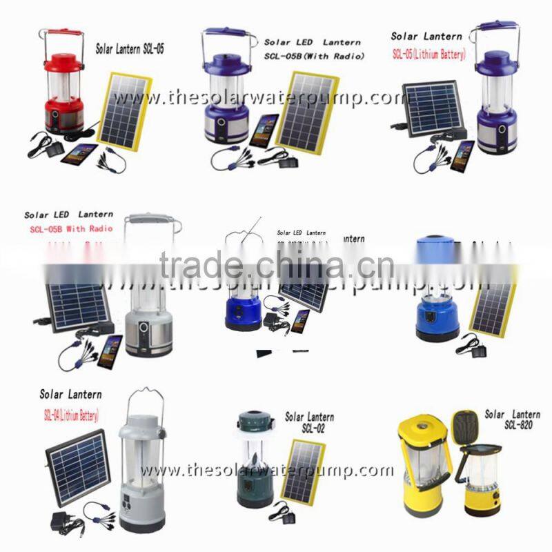 Portable solar LED light LED solar lamp flood light