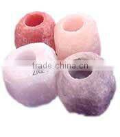 Handmade Himalayan Rock Salt Tea Light Candle Holder