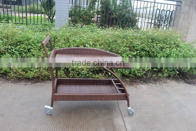 Wicker Furniture Hotel Dining Trolley