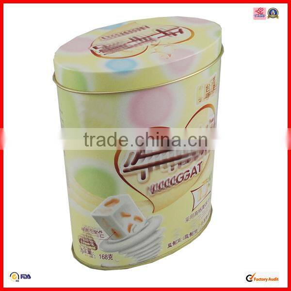 custom fashionable print money box metal can