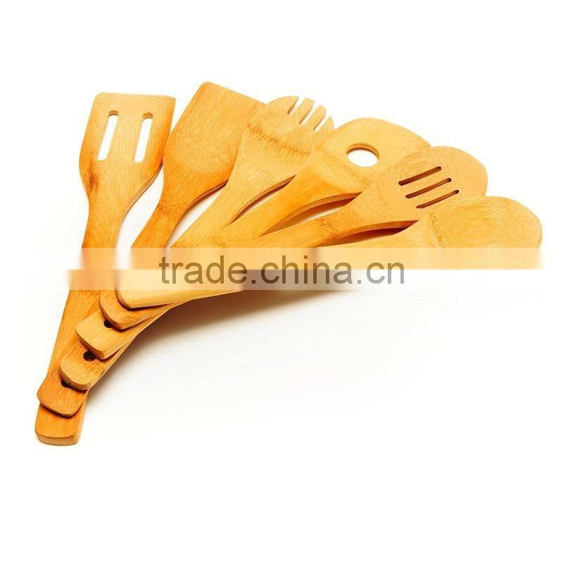 Eco-friendly Bamboo kitchen utensil set-set of 6