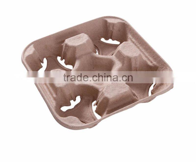 Disposable paper cup holder 4 cups or 2 cups-Joyce