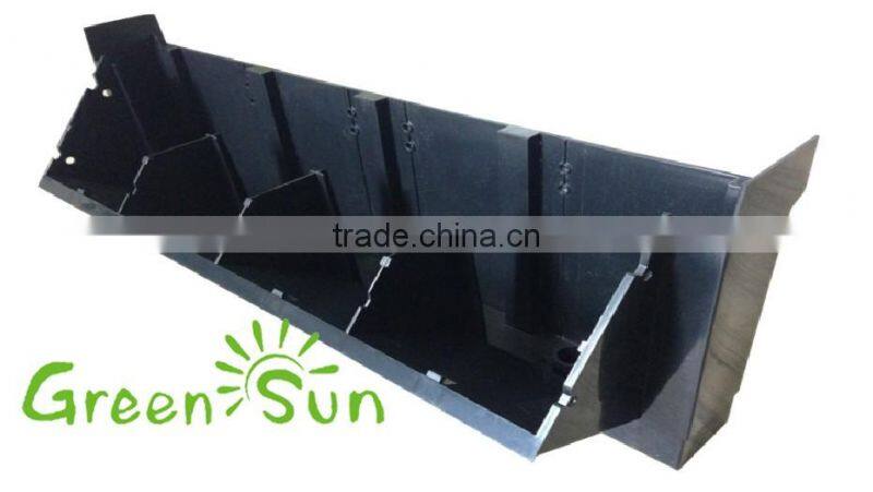 GreenSun 2016 hot sale green wall planter,living wall planter,vertical green wall garden planter,planter pots