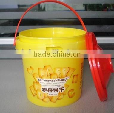 IML plastic cookies design box packaging