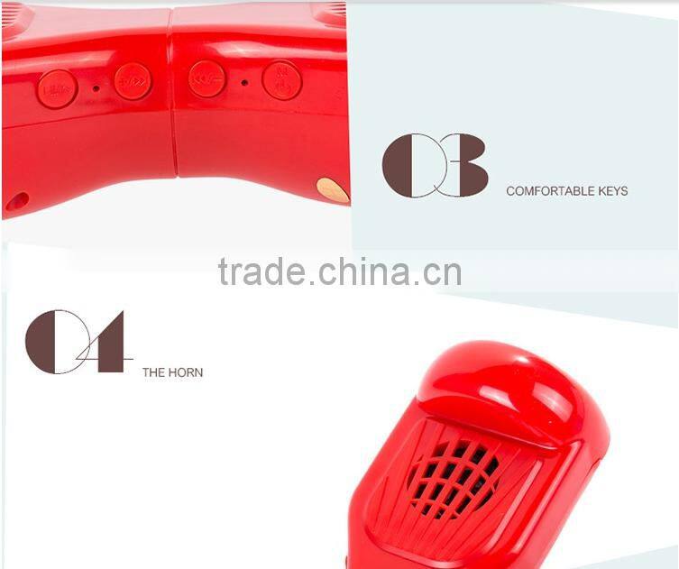Popular Creative Scooter Shape Bluetooth Speaker, Portable Hoverboard TF Card Supported Bluetooth Speaker