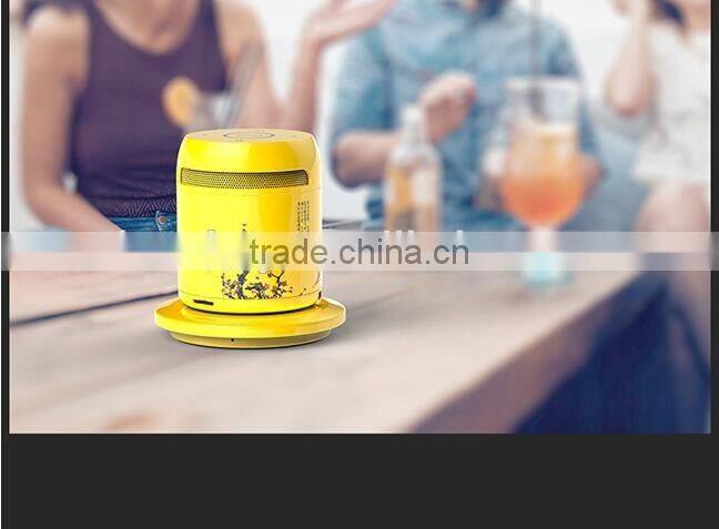 New Design Ceramics Wireless Charger Bluetooth/NFC Speaker Wireless Card Reader Bluetooth Ceramics Speaker