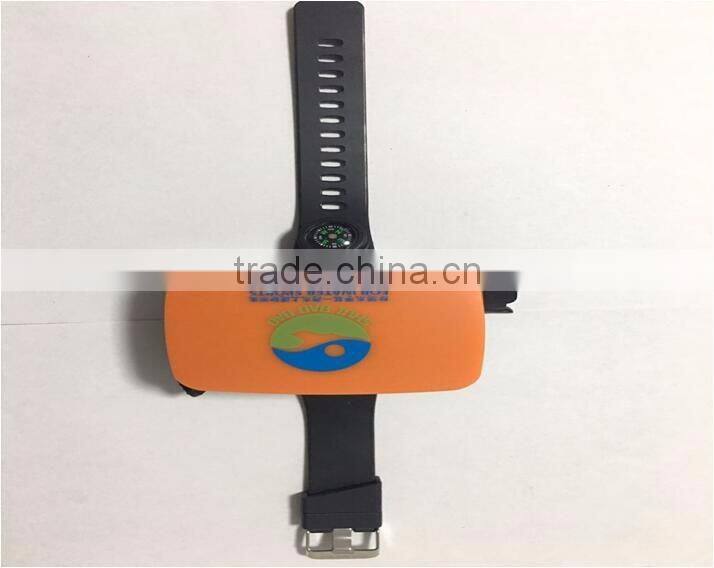 2017 New Arrival High Quality Anti-Drowning Bracelet For Water Sports, Portable Mini Lifesaving Rescue Device Prevent Drowning