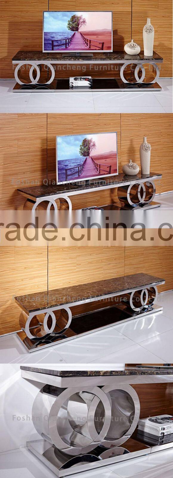marble corner console table living room furniture