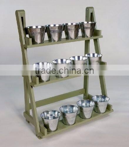 copper diamound shape planters