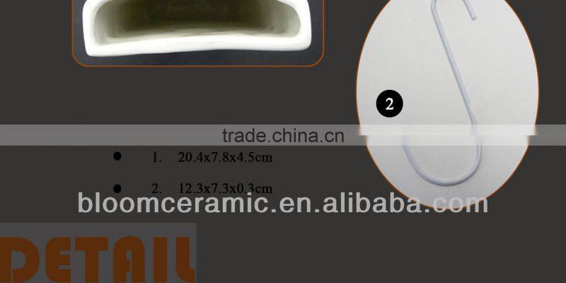 Factory humidifier with metal "S" hook