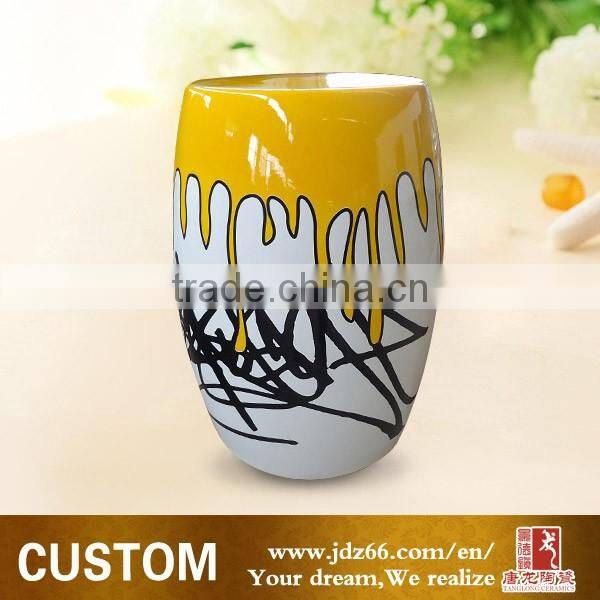 Customize garden Chinese retail bar round ottoman stool