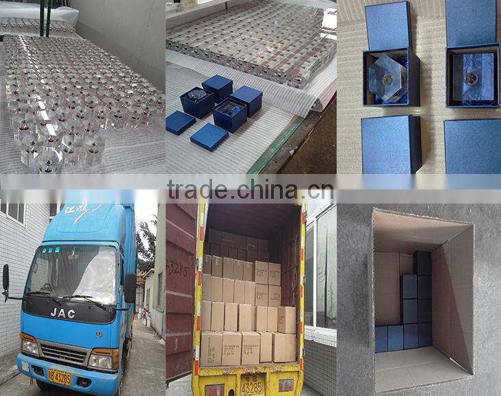 2016 New style christmas acrylic hang bell