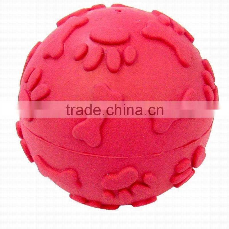 zt-01 Eco friendly eva dog bite toy ball