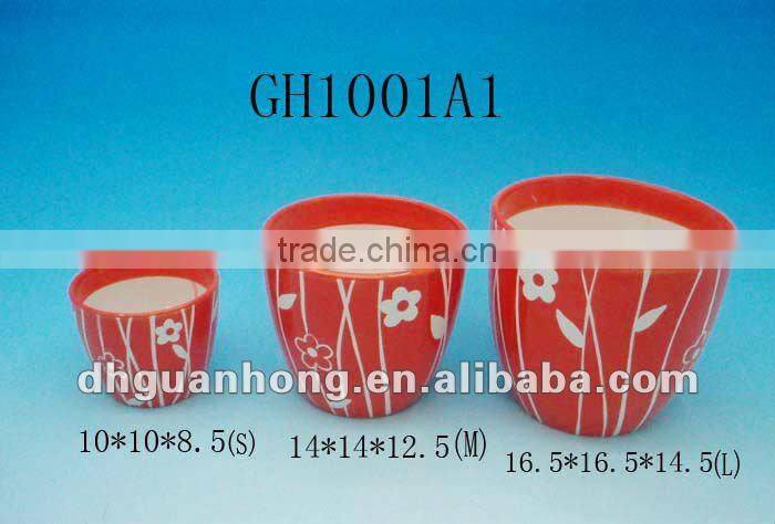 ceramic flower pot