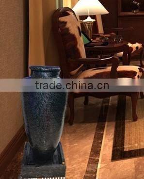 middle size vase shape garden water fountain